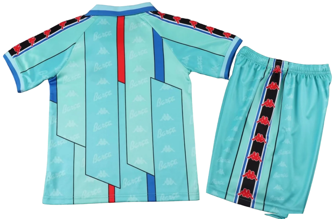 Kit infantil II Barcelona 1996 1997 Kappa retro Kit infantil II Barcelona 1996 1997 Kappa retro